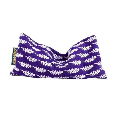 Imagen de Yoga Mad Purple Lavender Pattern Patterned Almohadas de Ojos (linaza, patrón, Color, Unisex, Lavanda Morada, Size