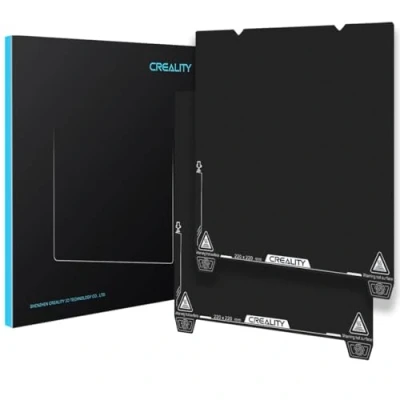 Imagen de Creality 2 placas de construcción Ender 3 V3 SE, 235 x mm, PEI, superficie estructurada, plataforma flexible extraíble para 3S1/3S1 Pro/3V2 Neo/3V3 KE K1/K1C (sin base magnética)