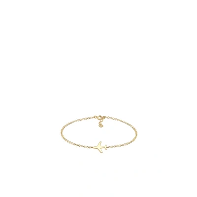 Imagen de Elli Airplane Pulsera goldcoloured, Mujer, Talla: 16, Gold coloured
