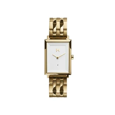 Imagen de MVMT Reloj Analógico de Cuarzo para mujer con Correa en Acero Inoxidable dorado D MF03 G