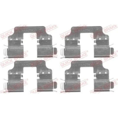 Imagen de QUICK BRAKE 109 1750 Kit de accesorios, pastillas frenos HONDA: CIVIC 8 Hatchback, 9