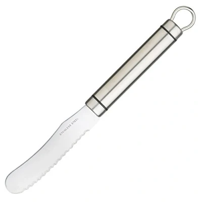 Imagen de KitchenCraft Professional Cuchillo de Untar Mantequilla, Acero Inoxidable, 22 cm