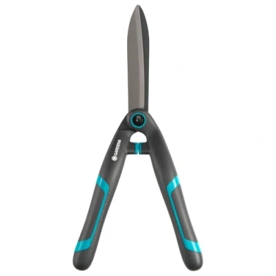 Imagen de Gardena Cortasetos PrecisionCut: Tijeras ergonómicas de precisión para la poda Ornamental, 18 cm, Particular Forma en Z, amortiguación (12302 20)