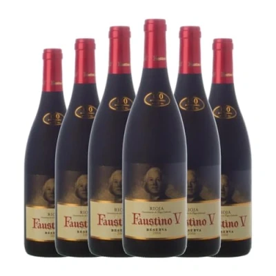 Imagen de Faustino V Rioja Reserva 75 cl Vino tinto (Caja de 6 Botellas cl)