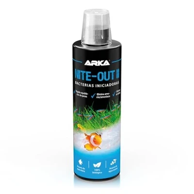 Imagen de MICROBE LIFT Nite out II Bacterias para Principiantes aptas acuarios de Agua Dulce y Salada, su Acuario estará Listo los Peces en un Abrir Cerrar Ojos