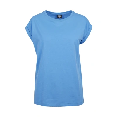 Imagen de Urban Classics Extended Shoulder Camiseta básica, Mujer, Talla: Small, Horizonblue