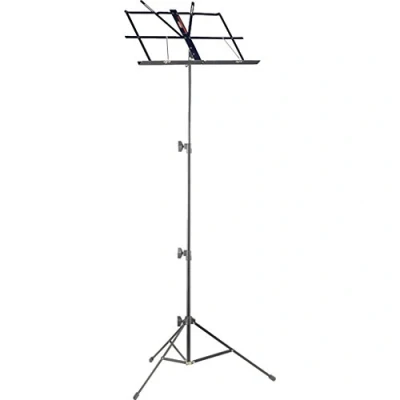 Imagen de Stagg MUS A25 BK atril plegable en 3 secciones negro