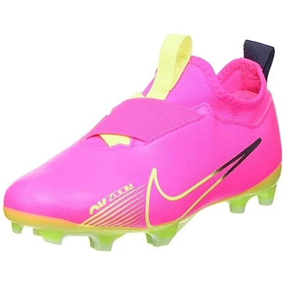 Imagen de NIKE Zoom Vapor 15 Academy FG/MG, Zapatillas de fútbol, Pink Blast/Volt Gridiron, 36 EU