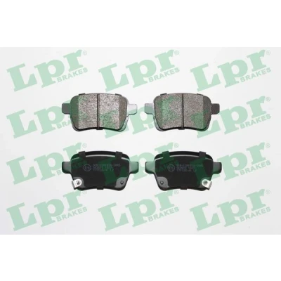 Imagen de LPR 05P1827 Juego de pastillas freno FIAT: Tipo Familiar, Hatchback, Berlina, ABARTH: 500 / 595 695 Hatchback