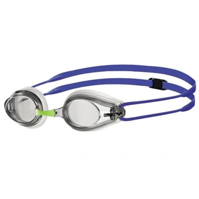 Imagen de arena Tracks Gafas de Natación Unisex, Competición para Adultos, Lentes Antiempañamiento, Protección UV, 4 Puentes Nasales Intercambiables, Juntas Silicona