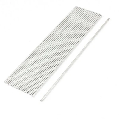 Imagen de sourcing map sourcingmap® 20pzas La Barra maciza del eje 2mm x 150mm para DIY RC modelo de avión
