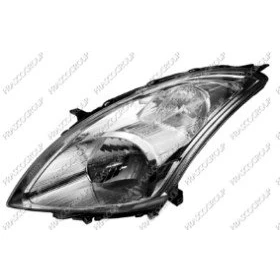 Imagen de PRASCO SZ0364814 Faros izquierda H4 con servomotor para reg. alcance luces SUZUKI: SWIFT 4