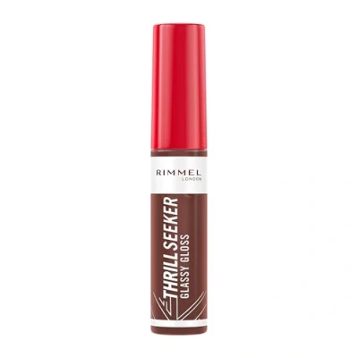 Imagen de Rimmel Thrill Seeker Glassy Gloss Brillo de Labios Chocolate Glaze 800 10ml