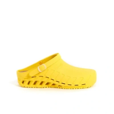 Imagen de Scholl Clog EVO, Zuecos Sanitarios Profesionales, Unisex Adulto, Amarillo, 45 EU