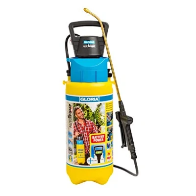 Imagen de GLORIA Pulverizador AutoPump Set Capacidad de llenado 5 L con funcionamiento a batería Sin molestos bombeos Aumento automático la presión Patrón pulverización constante