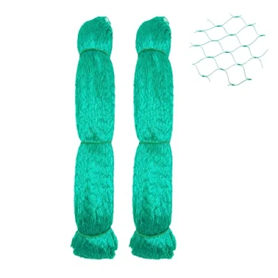 Imagen de LINSOCLE 2Pcs 10 x 4 m Malla Antipajaros, Red Pajaros Proteccion, Antipajaros Resistente, para Pajaros, Anti pájaros de Protección Frutas, Plantas, Verduras Jardín