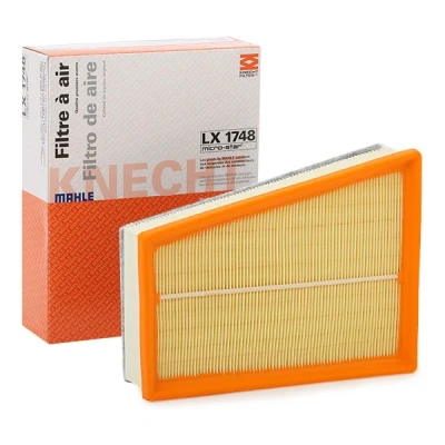 Imagen de MAHLE ORIGINAL LX 1748 Filtro de aire 66,3 189 244,6 Cartucho filtrante RENAULT: SCENIC 3, MEGANE 3 Grandtour norauto, oscaro, mister auto