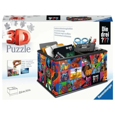 Imagen de Ravensburger Puzzle 3D 11589 Caja de almacenaje Práctico Organizador para los Tres Fans Regalo Ideal Adultos y niños a Partir 8 años