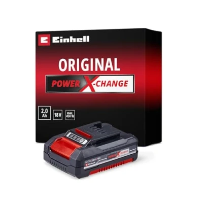Imagen de Einhell, Power X Change 18V, 2.0Ah Batería de iones litio Universalmente compatible con todas las herramientas eléctricas y máquinas jardín PXC