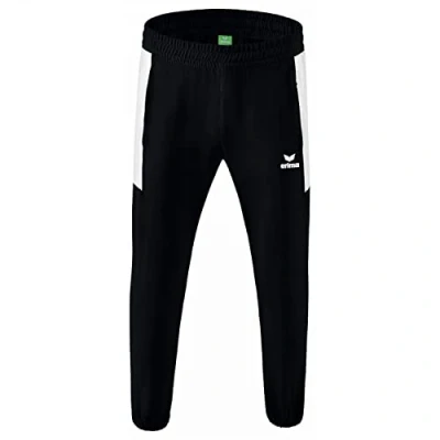 Imagen de ERIMA Hombre Team Basic Pantalón de presentación, Negro/Blanco, L