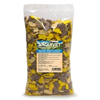 Imagen de ARQUIVET Galletas para Perros Animal Mix 2,5 kg Snacks Chuches, golosinas, premios, recompensas y chucherías Mejores Perro