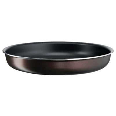 Imagen de Tefal Ingenio Sartén (28 cm, no inducción, revestimiento antiadherente, apilable, apto para lavavajillas, Easy Plus L1500602, color negro
