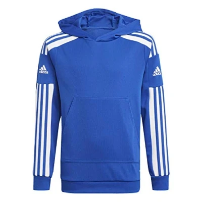 Imagen de adidas Performance Squadra 21 Jersey con capucha para niños, Talla: 116, Blauweiss
