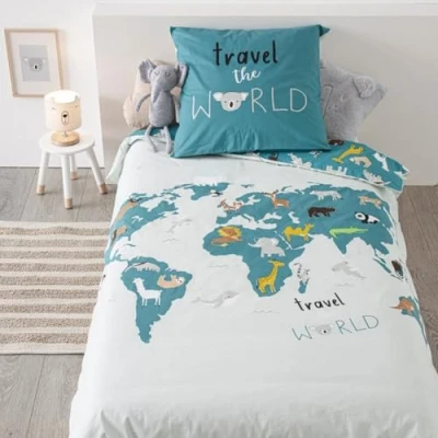 Imagen de ATMOSPHERA CREATEUR D&#039;INTERIEUR Set de mapas del Mundo 140 x 200