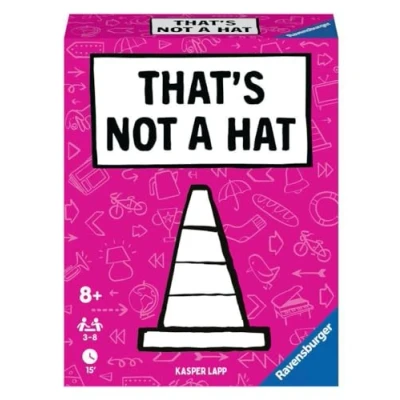 Imagen de Ravensburger 20954 That&#039;s Not a Hat Cartas para 3 8 Personas, Juego de Fiesta, Entretenimiento Divertido Partir años (20954)