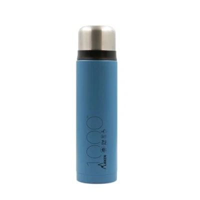 Imagen de LAKEN Botella Térmica de Acero Inoxidable para Líquidos con Tapa Taza Cantimplora Reutilizable y Sostenible Perfecta Niños, Deporte, Camping Gimnasio 500ml, 750ml, 1L