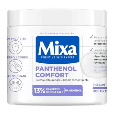 Imagen de Mixa Panthenol Comfort Crema Restauradora, 400ml