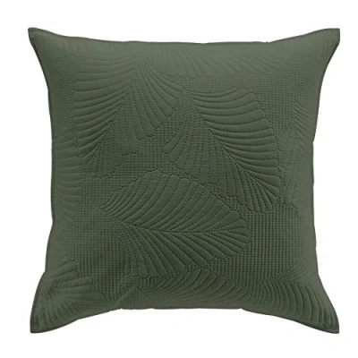 Imagen de Douceur d&#039;Intérieur Suave Interior, Funda de cojín (60 x 60 cm) Palombine Caqui, Microfibra Lisa