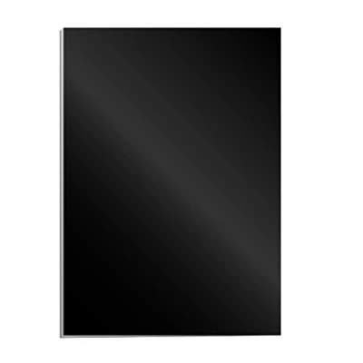 Imagen de Fellowes 5378504 Portadas para encuadernar de cartón alto brillo Chromolux, extra rígido, 250 micras, 100% reciclables, formato A4, con certificación FSC, pack 100, color negro