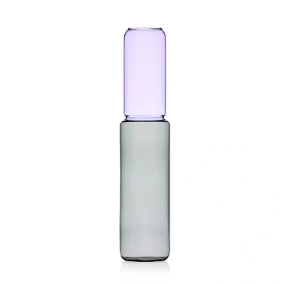 Imagen de Ichendorf Milano Jarrón morado/smoke colección Revolve