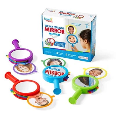 Imagen de Learning Resources Espejo para ver mis emociones , set de 4