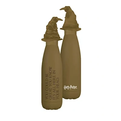 Imagen de Half Moon Bay Botella de agua metal Harry Potter Sombrero clasificación