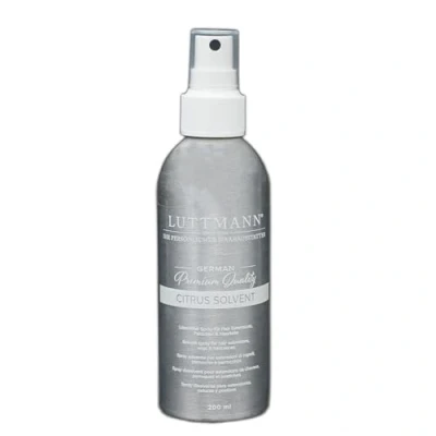 Imagen de LUTTMANN® Citrus Solvent Remover 200 ml Limpiador, disolvente, spray disolvente para extensiones de cabello, pelucas y postizos, fabricado en Alemania dermatlógicamente probado