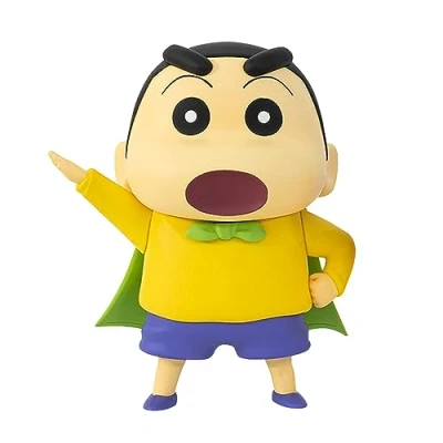 Imagen de Banpresto, Figura de Acción Shinnosuke Nohara Crayon Shinchan Pelicula Kasukabe Boueitai Vol.1 11 cm, Multicolor BP88215