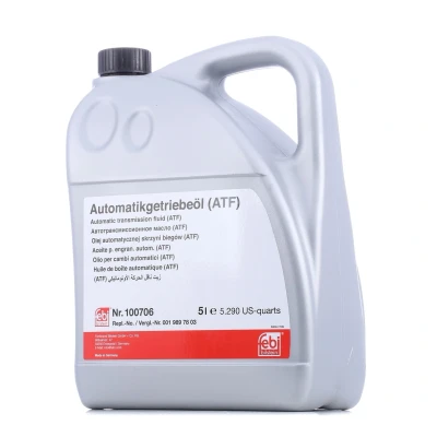 Imagen de FEBI BILSTEIN 100706 Aceite Para Transmisión Automática ATF MB15 5 Azul MERCEDES BENZ: Clase C T modell, E Berlina, ML norauto, oscaro,