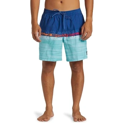 Imagen de Quiksilver Everyday Wordblock Volley 17&quot; Short de Natación para Hombre