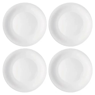 Imagen de AC Pack de 4 Platos Modelo Elba Hondo Ø 24 cm Material Resistente Apto para lavavajillas y microondas Ideal el hogar, Cocina hosteleria.