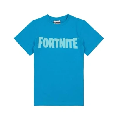 Imagen de Fortnite Camiseta Boys Battle Royale Kids Blue O Negro Manga Corta Top