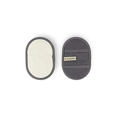 Imagen de Le Creuset Pot Holders Grey 18 x 13 cm 2 Pieces