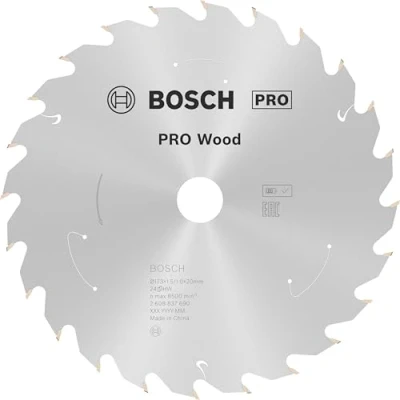 Imagen de Bosch Professional Disco de sierra circular Standard for Wood (madera, 173 x 20 1,5 mm, 24 dientes, accesorio sin cable)