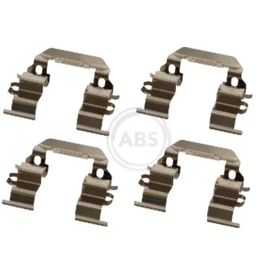 Imagen de A.B.S. 1782Q Kit de accesorios, pastillas frenos HYUNDAI: i10 I