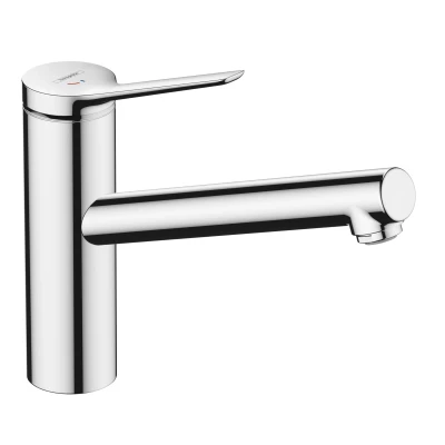 Imagen de hansgrohe 74813000 Mezclador de Cocina Monomando, Cromo, ComfortZone 150mm / 1 tipo chorro