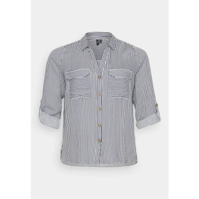 Imagen de Vero Moda Curve Vmbumpy Shirt NEW Túnica, Mujer, Talla: 52, Snow white/india ink