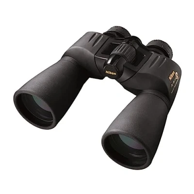 Imagen de Nikon 7239 Action Binocular todo terreno (7 x 50, prisma de porro, lentes asféricas, resistentes al agua)
