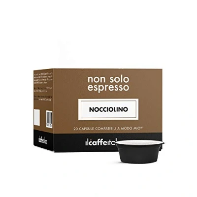 Imagen de Il Caffè Italiano Capsulas Lavazza A Modo Mio Compatibles Nocciolino 80 uds Cápsulas Mio, Aroma Dulce de Avellana Made In Italy Frhome