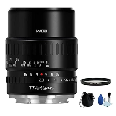 Imagen de TTArtisan 40mm F2.8 APS C macro gran apertura manual enfoque Prime fijo lente de para cámara montaje en L como Sigma FP Leica TL CL